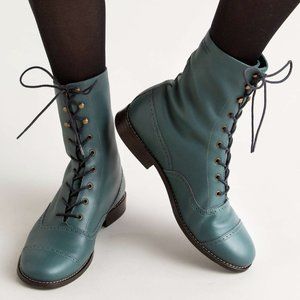 Gudrun Sjoden ankle boots in slate blue size 40 US 9/10